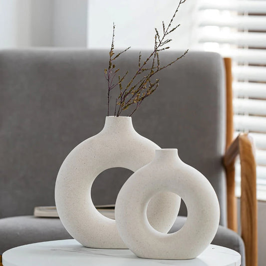 Nordic Inspired Ceramic Vase