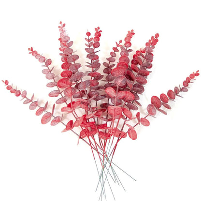 10-Pack Faux Eucalyptus Stems