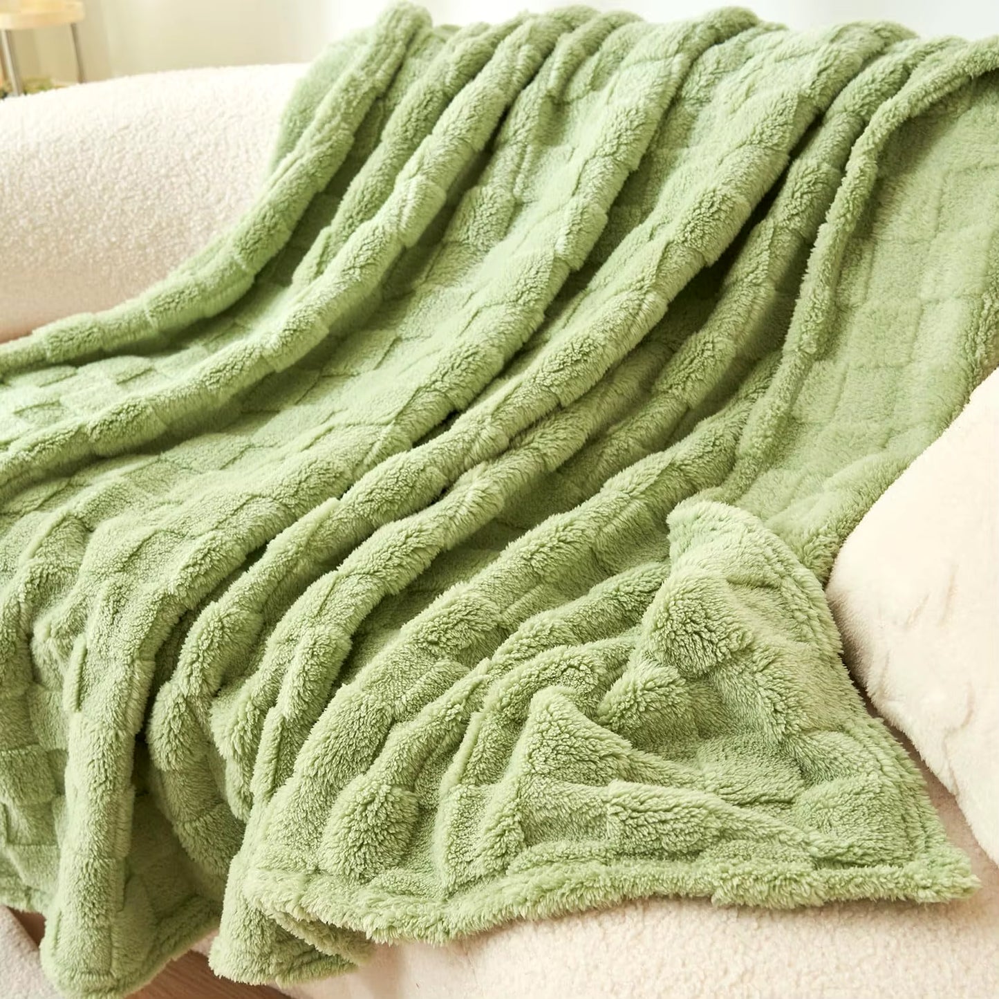 Soft Flannel Throw Blanket