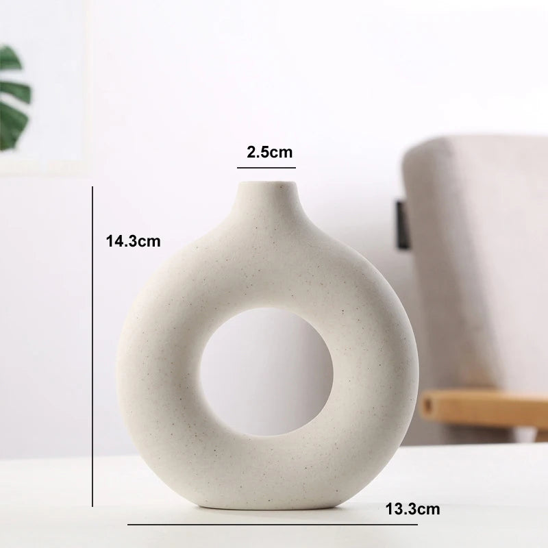 Nordic Inspired Ceramic Vase