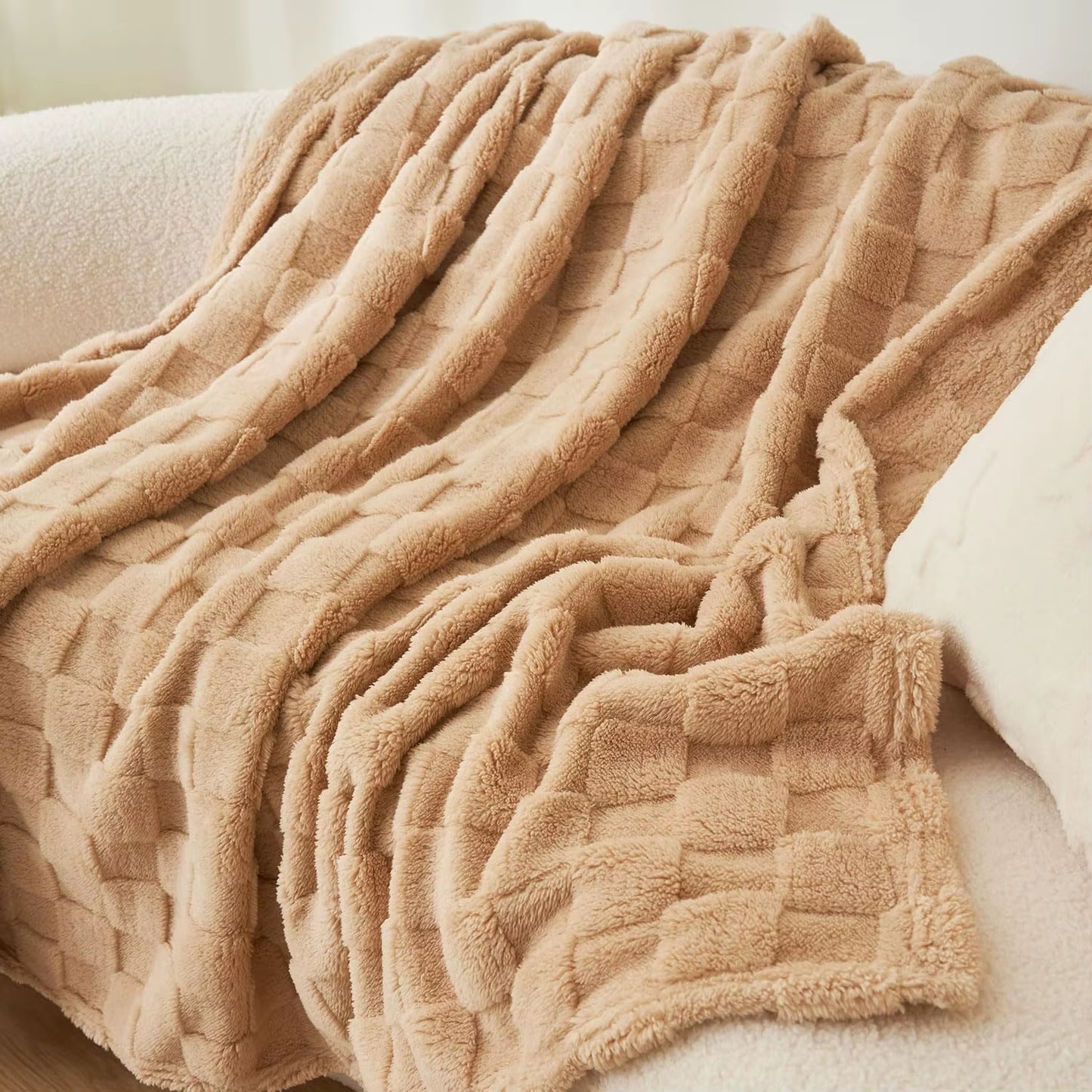 Soft Flannel Throw Blanket