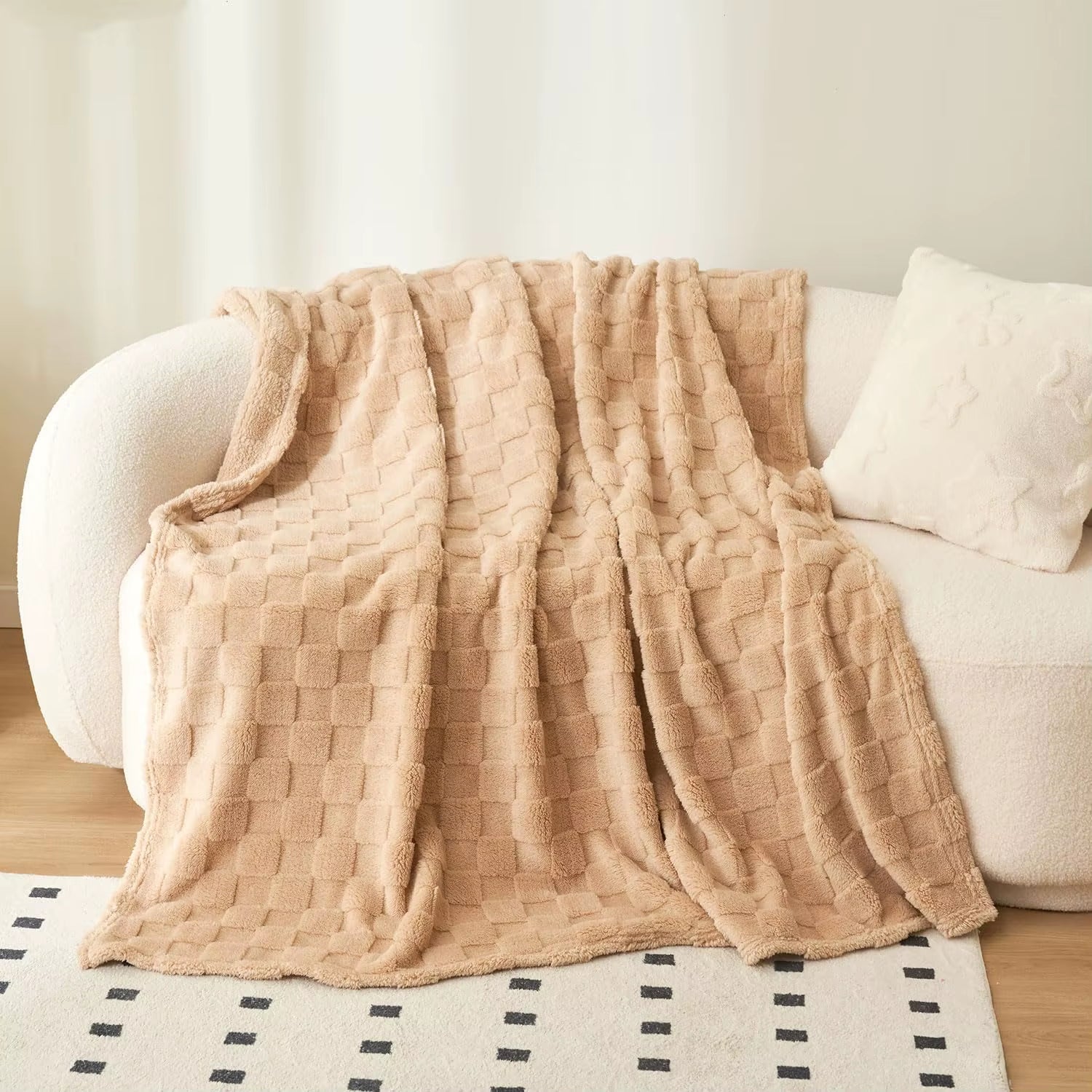 Soft Flannel Throw Blanket