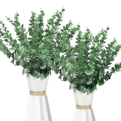 10-Pack Faux Eucalyptus Stems