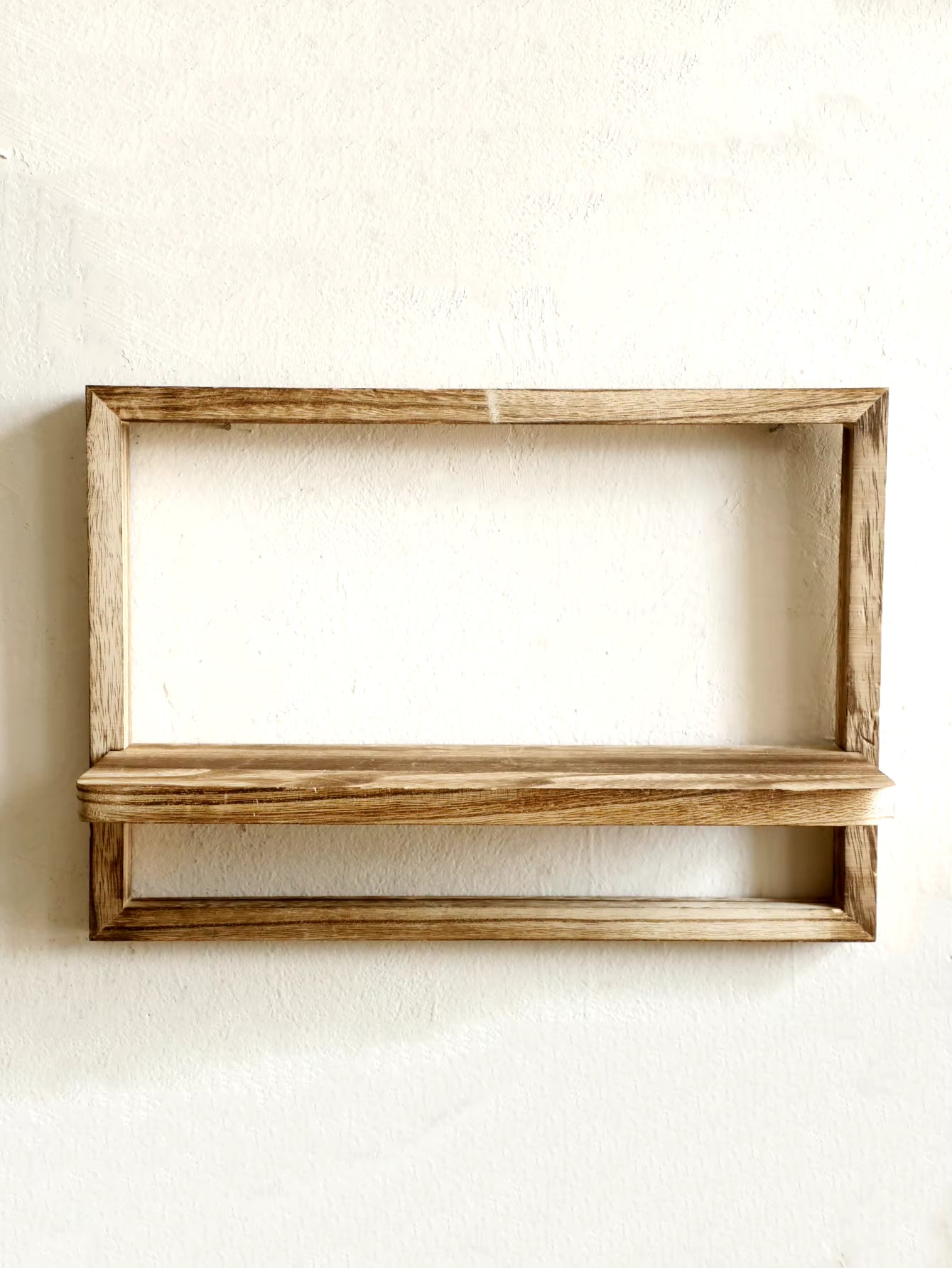 Wooden Display Shelf Floating Shelves Rustic Wood Shelves Wall Storage for Bedroom Kitchen over Toilet Small Wall Mounted Gifts